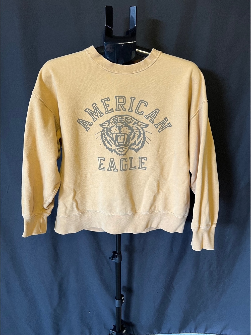 American Eagle Tiger Graphic Sweatshirt Sz Lg